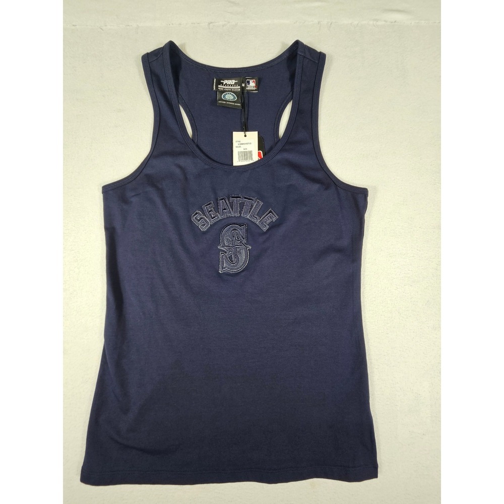 Pro Standard Seattle Mariners Tank Top Mens M Navy Blue MLB LSMA315713 NWT
